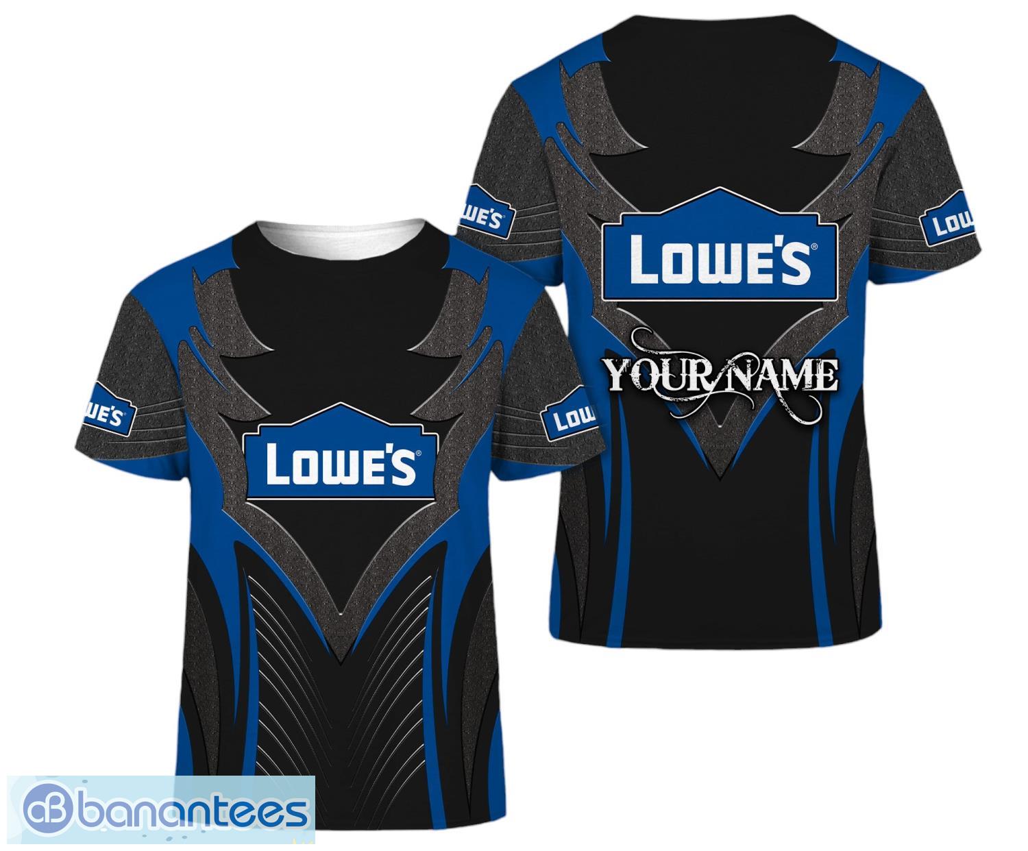 3d all over printed lowes 3d t shirt all printed custom name image 3D All Over Printed lowe's 3D T Shirt All Printed Custom Name Product Photo