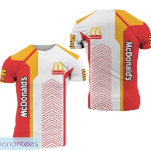 3D All Over Printed mcdonald's 3D T-Shirt All Printed Product Photo 1