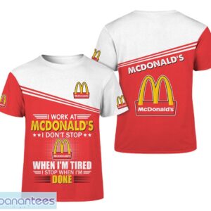 3D All Over Printed Mcdonald's 3D T-Shirt For Men Women Product Photo 1