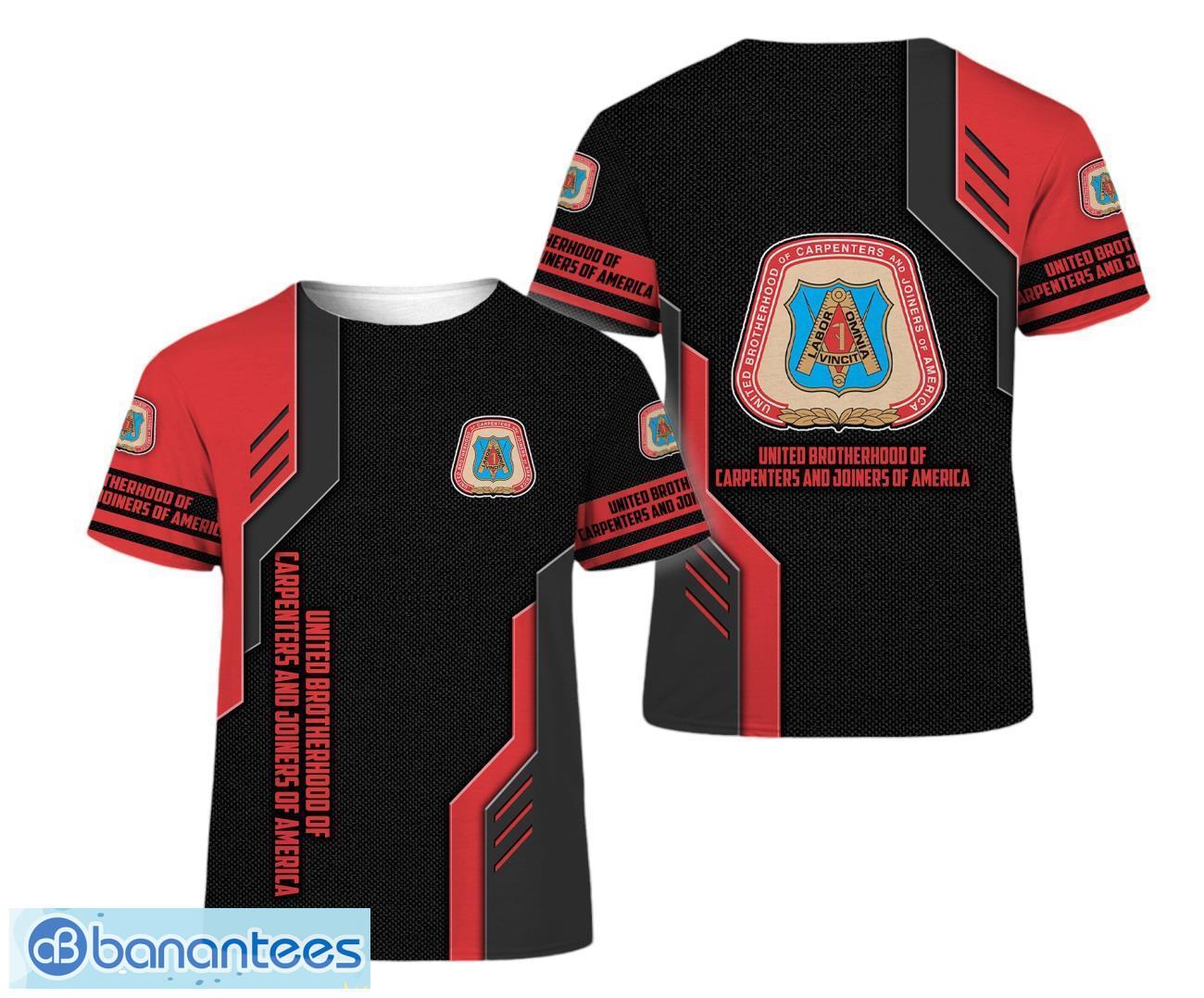 3d all over printed united brotherhood of carpenters and joiners of america 3d t shirt for men women image 3D All Over Printed United Brotherhood Of Carpenters And Joiners Of America 3D T-Shirt For Men Women Product Photo 1