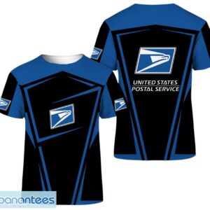 3D All Over Printed Usps 3D T-Shirt Team Gift Product Photo 1