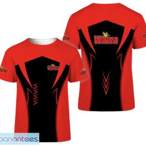 3D All Over Printed Wawa 3D T-Shirt Team Gift Product Photo 1