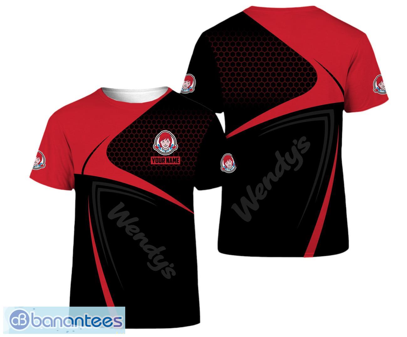 3d all over printed wendys 3d t shirt for men women image 3D All Over Printed Wendy's 3D T Shirt For Men Women Product Photo