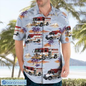 Maryland, Howard County Department of Fire and Rescue Services - Rivers Park - Station 10 Hawaiian Shirt Beach Shirt For Men And Women Product Photo 4