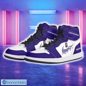 Chevrolet Camaro Car Air Jordan 1 Hightop Shoes New For Fans Gift AJ1 Sneaker Custom Name - Chevrolet Camaro Air Jordan 1 Hightop Shoes_5