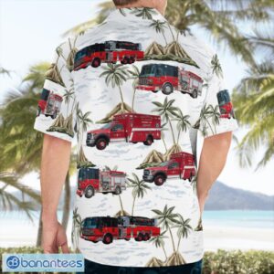 Fall River, Massachusetts, Fall River Fire Department Hawaiian Shirt Product Photo 2