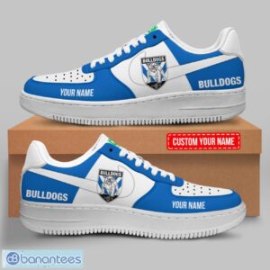 Canterbury-Bankstown Bulldogs Custom Name Personalized NRL Air Force 1 Shoes For Fans Product Photo 1