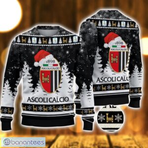 Ascoli Calcio 1898 Ugly Christmas Sweater Holiday Gift Ideas For Men And Women Product Photo 1