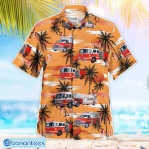 Philadelphia, Pennsylvania, Philadelphia Fire Department Hawaiian Shirt Product Photo 3