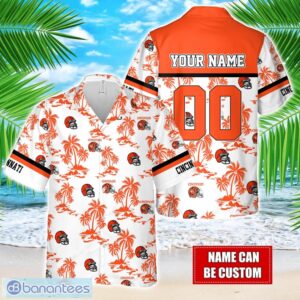 Coconut design Logo Cincinnati Team Hawaiian And Shorts All Printed Beach Set For Fans Custom Name Product Photo 1