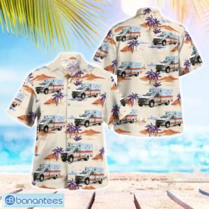 Spartanburg, South Carolina, Spartanburg EMS Hawaiian Shirt Beach Shirt For Men And Women Product Photo 1