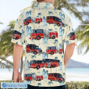 Elkhart, Indiana, Elkhart Fire Department Hawaiian Shirt Product Photo 2