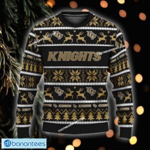 NEW Nutcracker UCF Knights Ugly Christmas Sweater Gift Holidays Custom Name - NCAA UCF Knights Ugly Christmas Sweater For Men And Women Photo 1