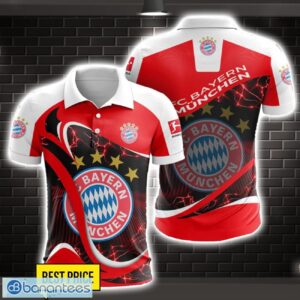FC Bayern Munchen 3D Polo Shirt Special Gift For Fans Holiday Gift Product Photo 1