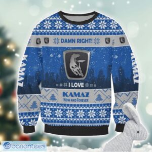 Kamaz Damn Right I Lover Kamaz Now And Forever 3D Ugly Christmas Sweater Christmas Gift Product Photo 2