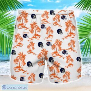 Coconut design Logo Chicago Team Hawaiian And Shorts All Printed Beach Set For Fans Custom Name Product Photo 2