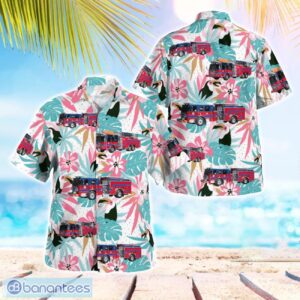 Florida, Palm Coast Fire Department Hawaiian Shirt Product Photo 1
