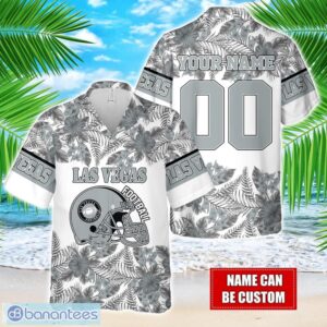 Las Vegas Team Hawaiian And Shorts All Printed Beach Set For Fans Custom Name Product Photo 1