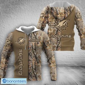 Miami Dolphins 3D Hoodie, Bomber, 3D T Shirt Veteran All OVer Print For Fans Custom Name - Miami Dolphins All OVer Print 3D Hoodie_1