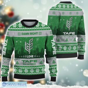 Tafe Damn Right I Lover Tafe Now And Forever 3D Ugly Christmas Sweater Christmas Gift Product Photo 1