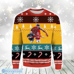 Jordan Tom Brady Mahomes Christmas Gift Ugly Christmas Sweater For Men And Women Product Photo 1