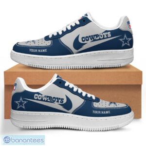Personalized Name Dallas Cowboys Ultra Air Force Shoes Sport Gift Product Photo 1