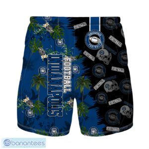 Indianapolis Football Team Hawaiian Shirt And Shorts Custom Name Number Tropical Style Hawaiian Shirt Product Photo 2