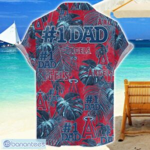 Los Angeles Angels Dad Hawaiian Father’s Day Gift For Dad Grandpa MLB Sports Beach Shirt Product Photo 2