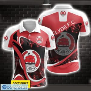 Clyde F.C. 3D Polo Shirt Special Gift For Fans Holiday Gift Product Photo 1