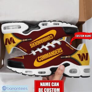 NFL Washington Commanders Custom Name TN Sport Shoes Air Cushion Sport Sneakers Product Photo 2