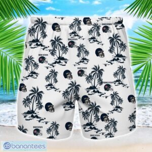 Coconut design Logo Houston Team Hawaiian And Shorts All Printed Beach Set For Fans Custom Name Product Photo 2