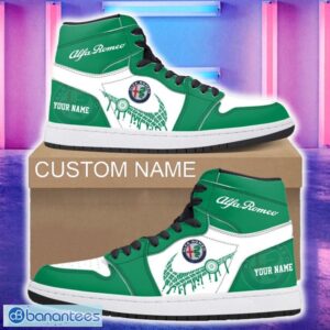 Alfa Romeo Car Air Jordan 1 Hightop Shoes New For Fans Gift AJ1 Sneaker Custom Name - Alfa Romeo Air Jordan 1 Hightop Shoes_4