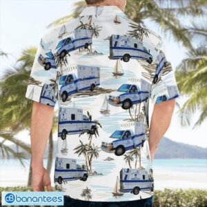 Mobile County EMS Hawaiian Shirt Beach Summer Shirt Product Photo 2