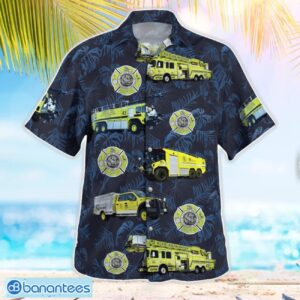 Missouri, St. Louis Fire Department ARFF Aloha Hawaiian Shirt Product Photo 3