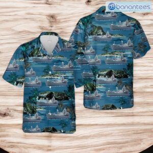 Royal Australian Navy HMAS Sirius Hawaiian Shirt Product Photo 1