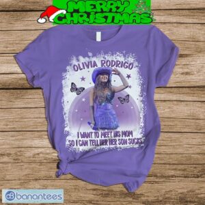 Olivia Rodrigo Meet His Mom Sucker Fleece Pajamas Set Christmas For Family - Olivia Rodrigo Meet His Mom Sucker Fleece Pajamas Set-2