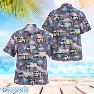 Linthicum Heights, Anne Arundel County, Maryland, Linthicum Volunteer Fire Company 32 Hawaiian Shirt Product Photo 1