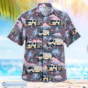 Linthicum Heights, Anne Arundel County, Maryland, Linthicum Volunteer Fire Company 32 Hawaiian Shirt Product Photo 3