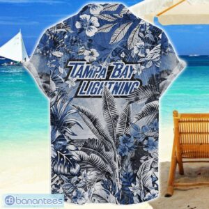 Tampa Bay Lightning Tropical Skull Halloween 3D Hawaiian Shirt For Men Women NHL Fans Product Photo 2