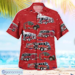 Texas, Bexar County ESD#2 Fire Department Hawaiian Shirt Product Photo 2