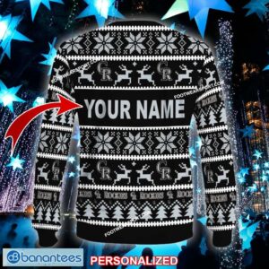 NEW Red Colorado Rockies Ugly Christmas 3D Sweater Gift For Men And Women Custom Name - MLB Colorado Rockies Ugly Christmas Sweater For Men And Women Photo 2