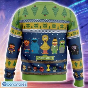 The Main Characters on Sesame Street Ugly Christmas 3D Sweater Trending Holidays For Men Women Fans - The Main Characters on Sesame Street Ugly Christmas Sweater_2