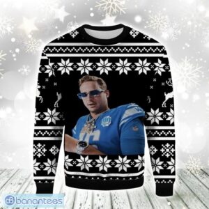 Jared Goff Quarterback Christmas Gift Ugly Christmas Sweater For Men And Women Product Photo 1