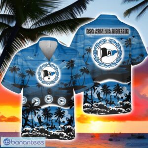 Arminia Bielefeld Tropical Hawaiian Shirt Beach Shirt For Men And Women Team Shirt Product Photo 1