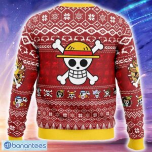 Merry Mugiwara Pirates One Piece Ugly Christmas Sweater Trending Holidays For Men Women Fans - Merry Mugiwara Pirates One Piece Ugly Christmas Sweater_2