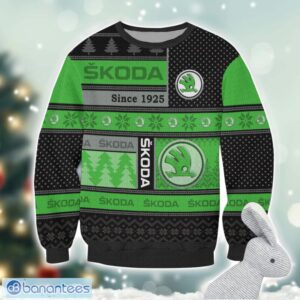 Skoda Logo Ugly Christmas Sweater For Fans Men And Women Christmas Gift Ideas Product Photo 2