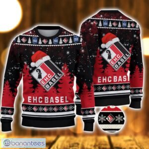 EHC Basel 3D Sweater Gift For Men And Women Ugly Christmas Sweater Product Photo 1