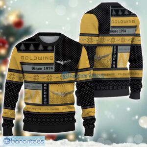 Honda goldwing Logo Ugly Christmas Sweater For Fans Men And Women Christmas Gift Ideas Product Photo 1