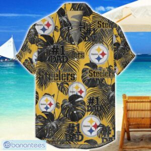 Pittsburgh Steelers Dad Hawaiian Father’s Day Gift For Dad Grandpa NFL Sports Beach Shirt Product Photo 1