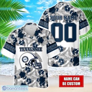 Tennessee Team Hawaiian And Shorts All Printed Beach Set For Fans Custom Name Product Photo 1